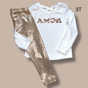 Toddler Girl Outfit Size 3T (Amor)